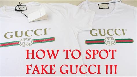 gucci tee shirt replica|how to check gucci t shirt.